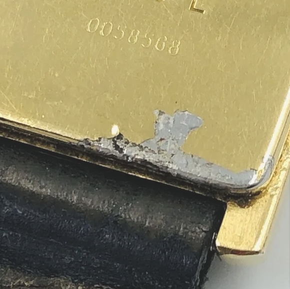 GUCCI Women's 2600L Quartz Watch St.Steel Gold Plated - Picture 9 of 16